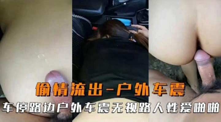 [无码流出] 户外车震狂插骚妻 路人围观爆操内射