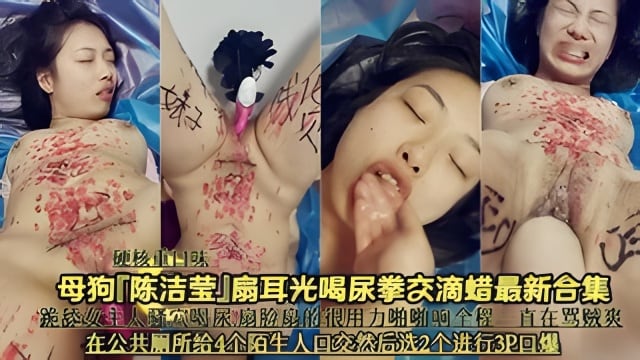 硬核调教 扇耳光喝尿滴蜡多人群P